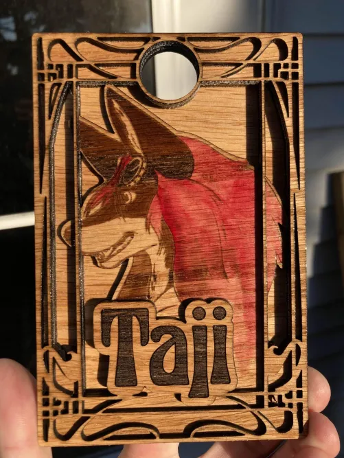 Thumbnail Woodcut Badges: Artistic Furry Designs by Ruirik