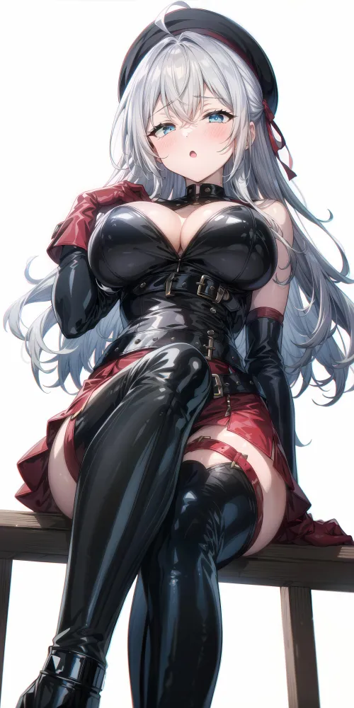 Thumbnail Unveiling Dominatrix Alya Roshidere in the Animebodysuits Realm