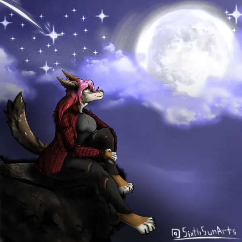 Thumbnail Meet Comet the Coyote: A Furry Tale by Lapibblegordita