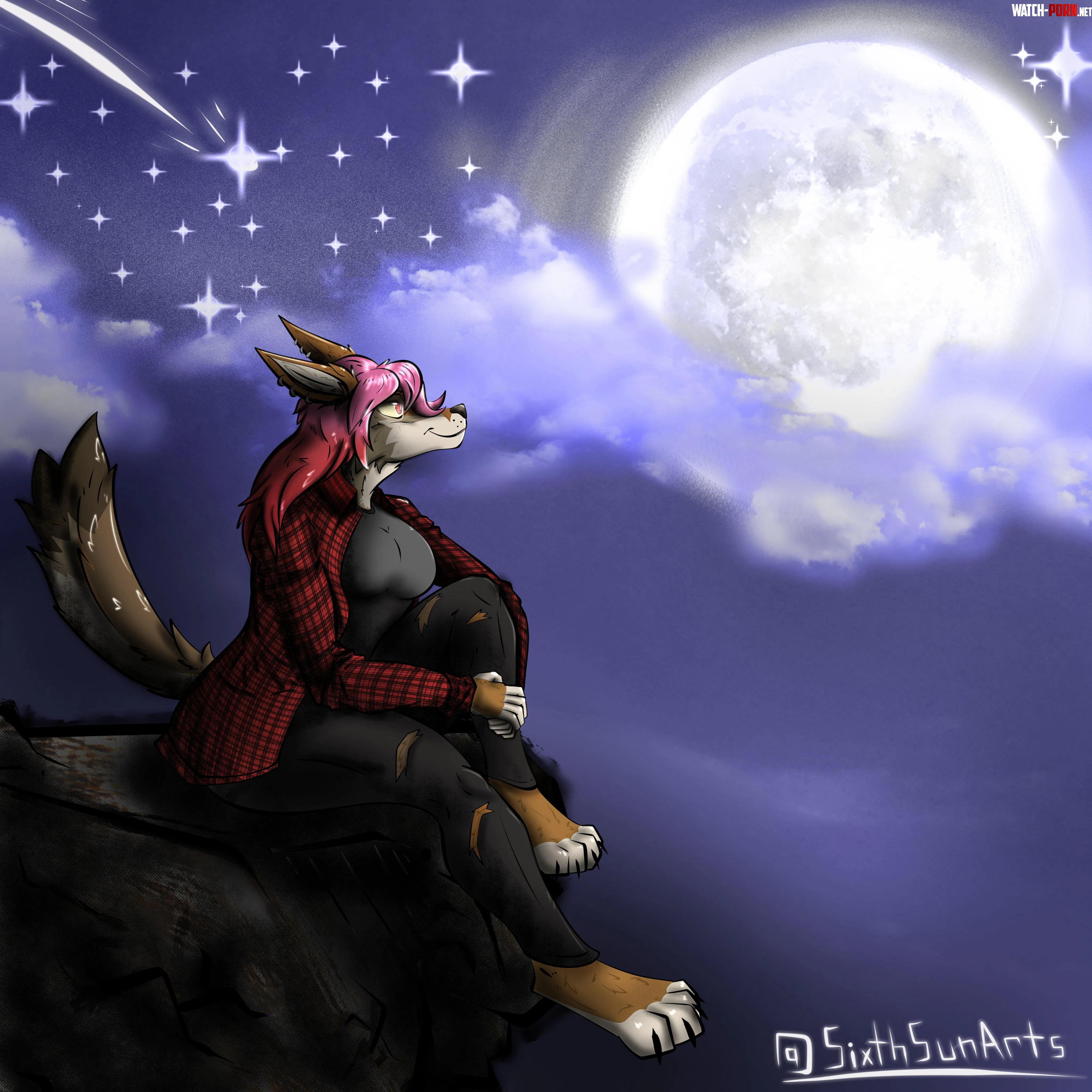 A Coyote Named Comet by Lapibblegordita