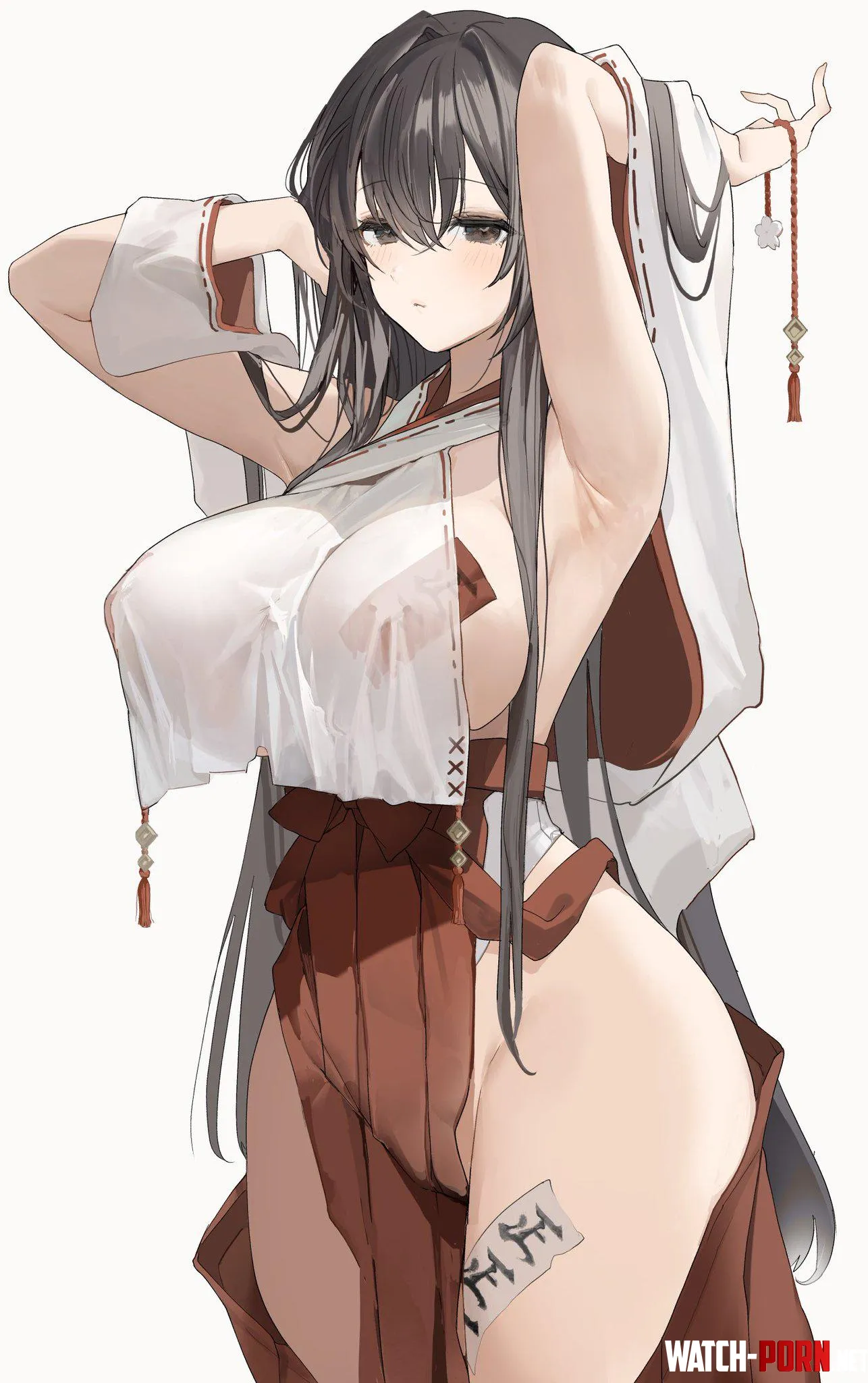 Modified shrine maiden outfit by marxsander2016