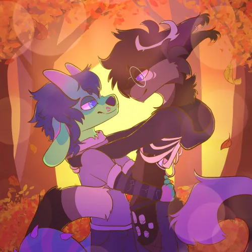 Thumbnail Love Story in October through a Furry Lens by OhNoItsShiloh