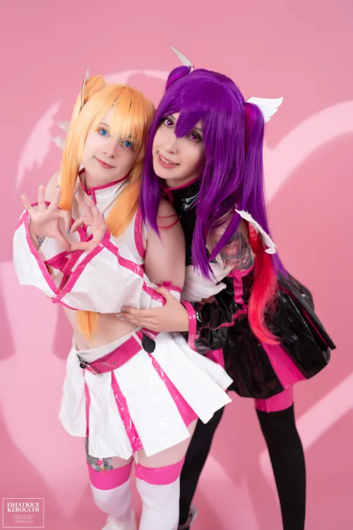 Thumbnail Dimensional Seduction: Lilysa and Mikari Cosplay by kerocchi