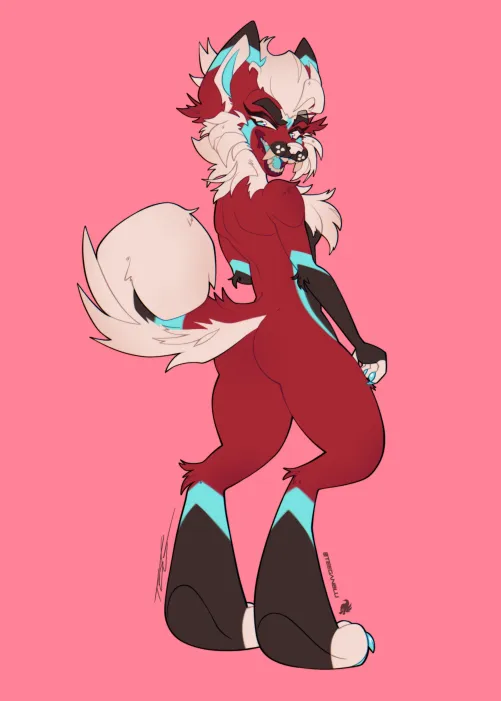 Thumbnail Meet Akita: Expressive Furry Art by Teeganblu