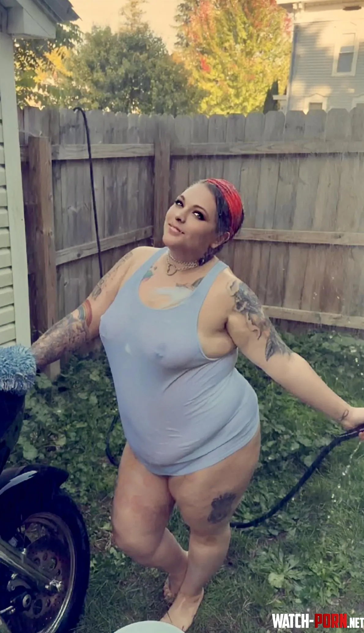 Did I misunderstand the assignment when you asked me to hose down your ride by Chelseacheeks69