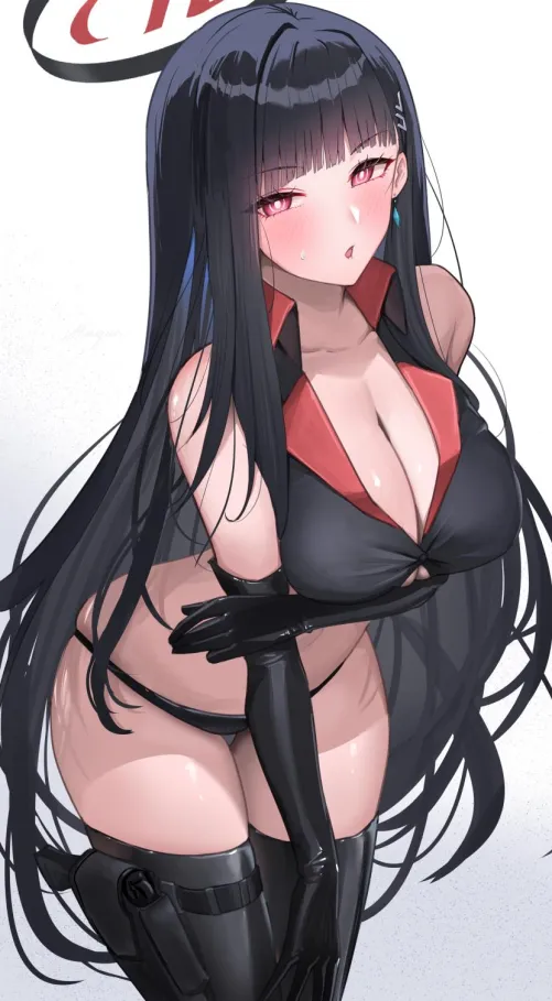 Thumbnail Rio Tsukatsuki Blue Archive: A Closer Look by CheetahSperm18