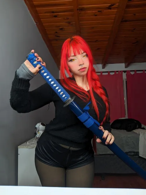 Thumbnail Playful Makima Cosplay by babygirlkittenxo | babygirlkittenxo