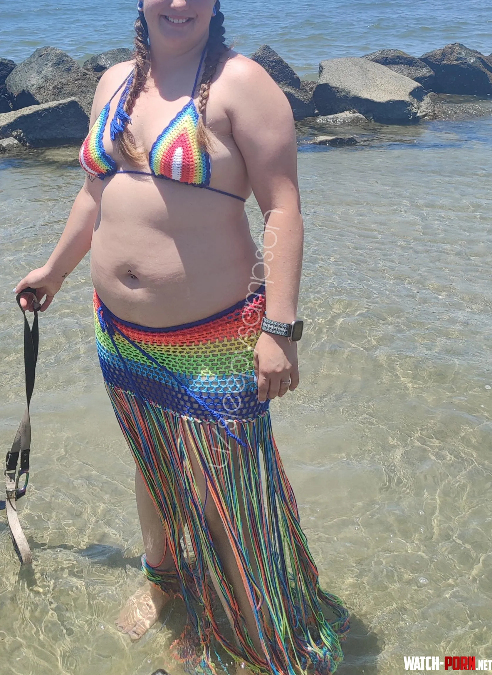 Hoping all the ladies on the beach compliment my outfit  by sleepysampson