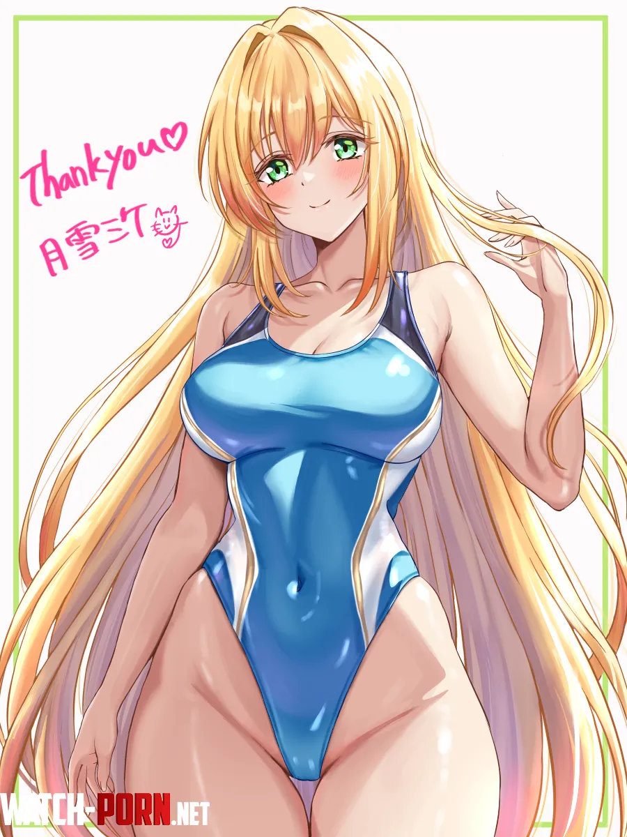 Competition Swimsuit  by CheetahSperm18