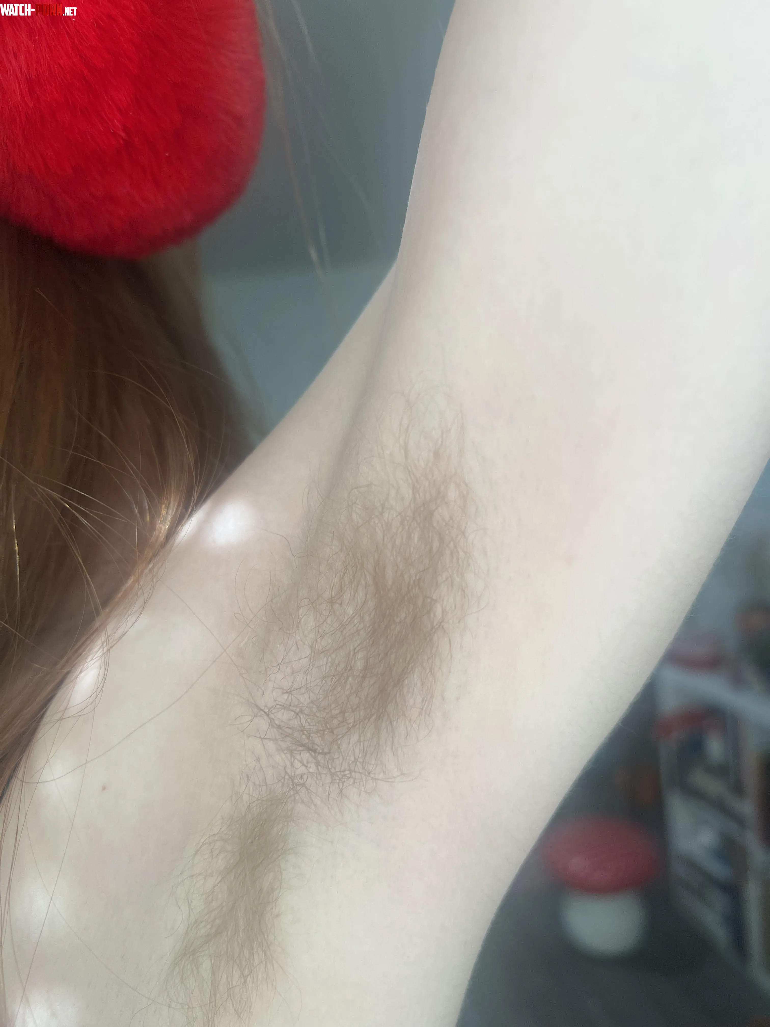 Would you lick my hairy armpit  by Faairyfeet