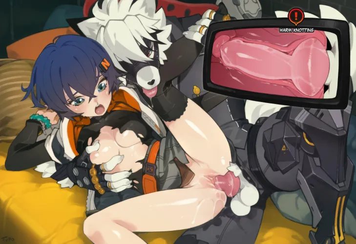 Thumbnail Belle X Von Lycaon Requiem by 4D-Ick | MonsterMen
