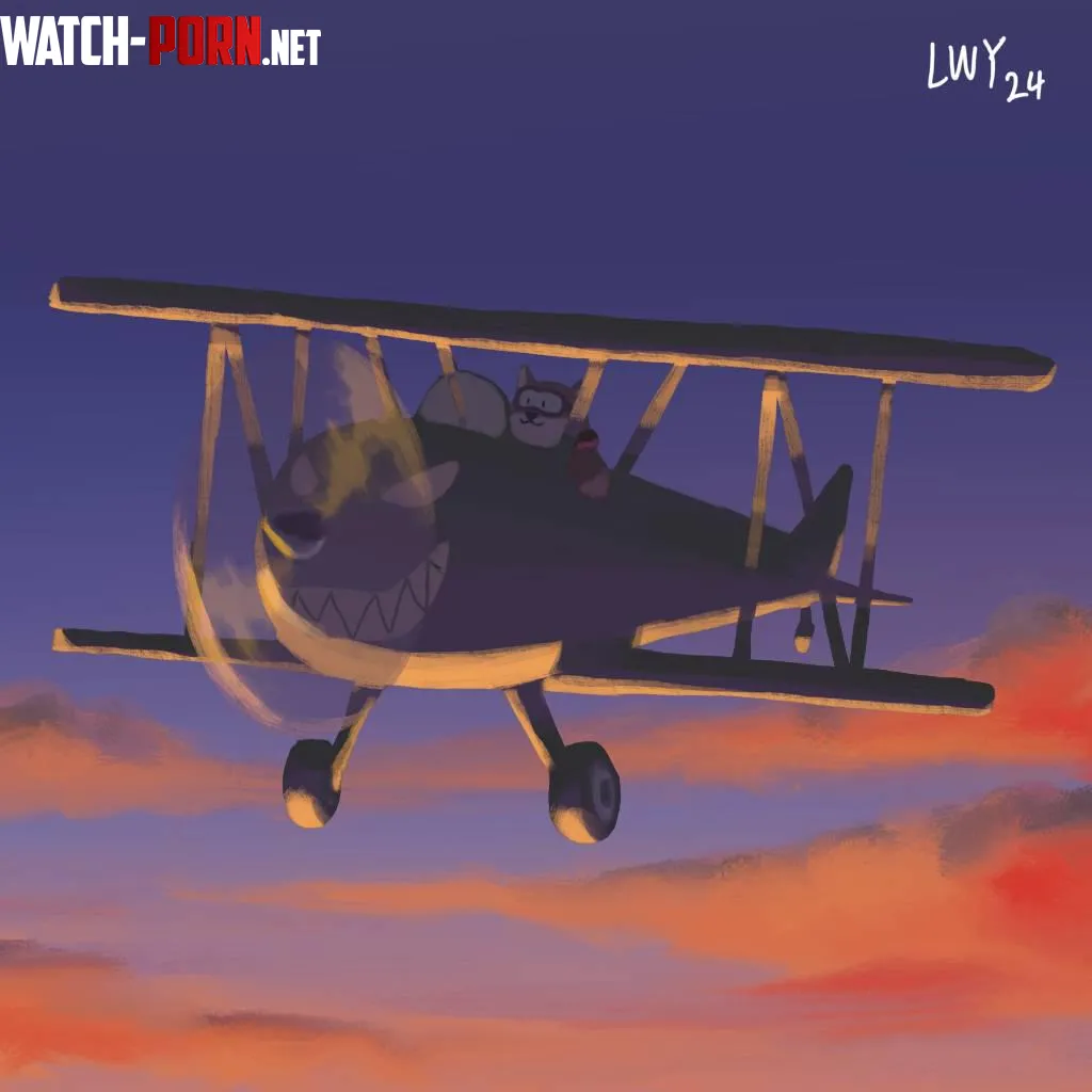 Drawlloween Day 3 Wereplane  by laxa88