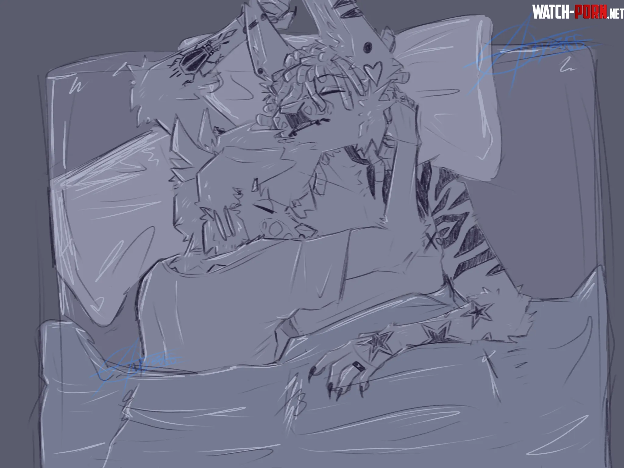 Happy national boyfriends day 3 art by me by alcoholic_bugg420