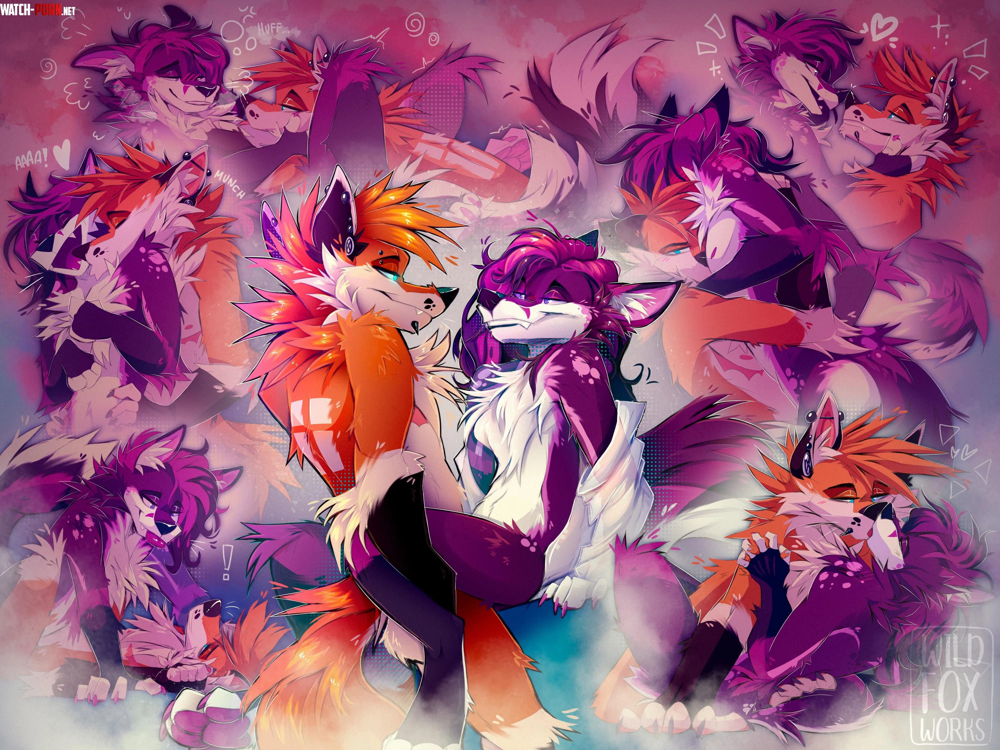            art by mewildfoxworks by Rubyfox_1