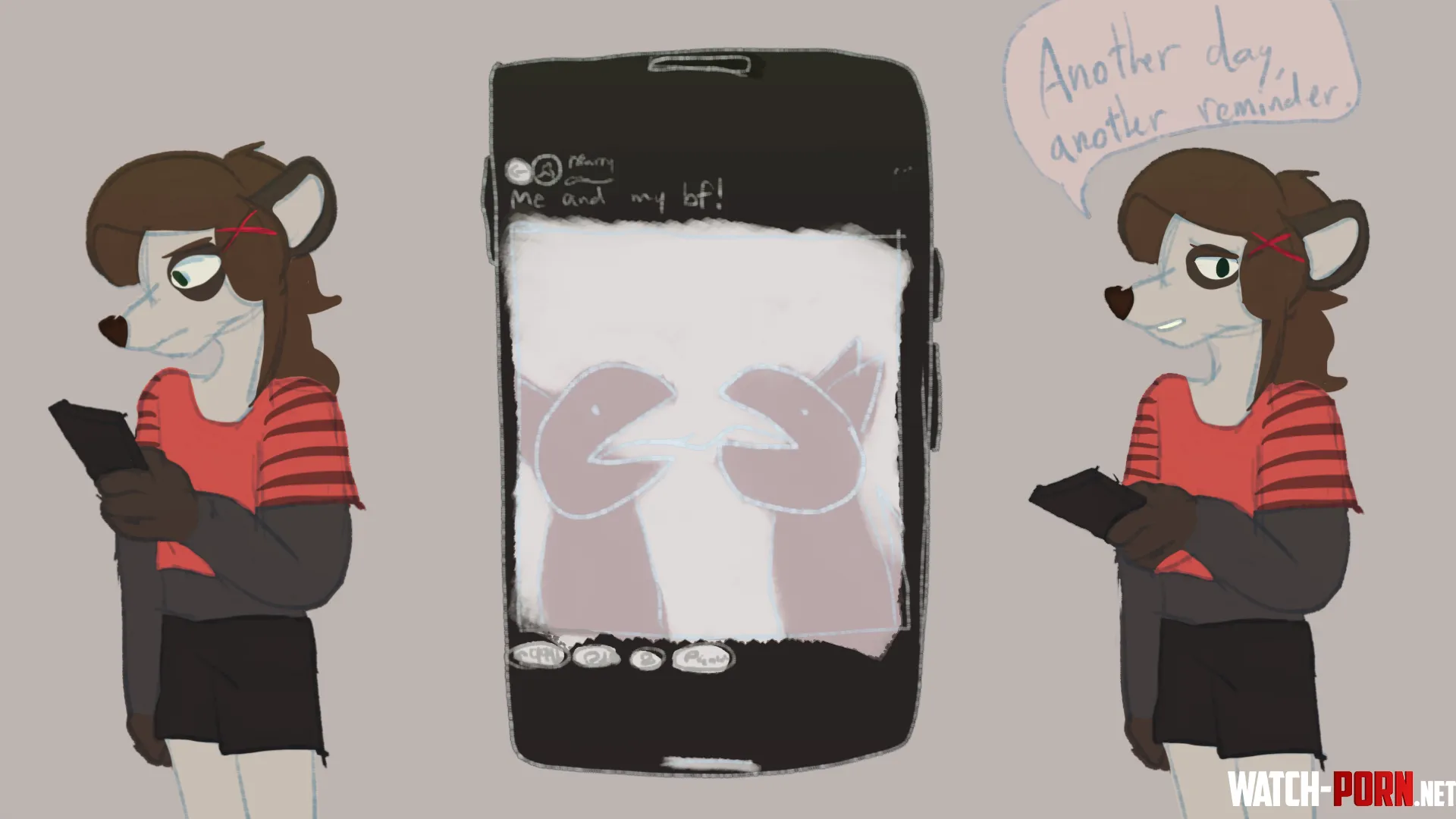 Everyday I see couple art it reminds me of how single I am  by Raydrawsx