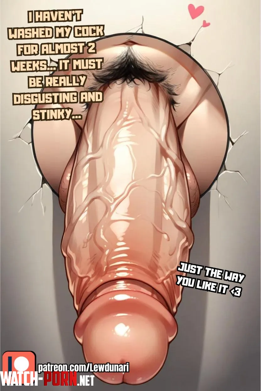 Musky Futa Cock in Glory Hole POV by GoodHypee