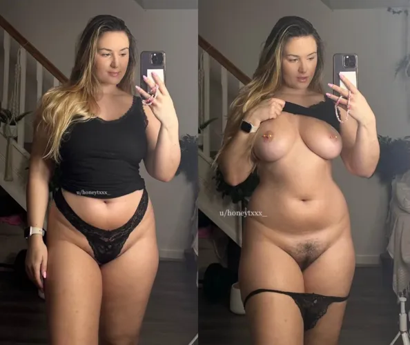 Thumbnail Casual Curvy Strip Pic by honeytxxx_ | Explore Curvy Content