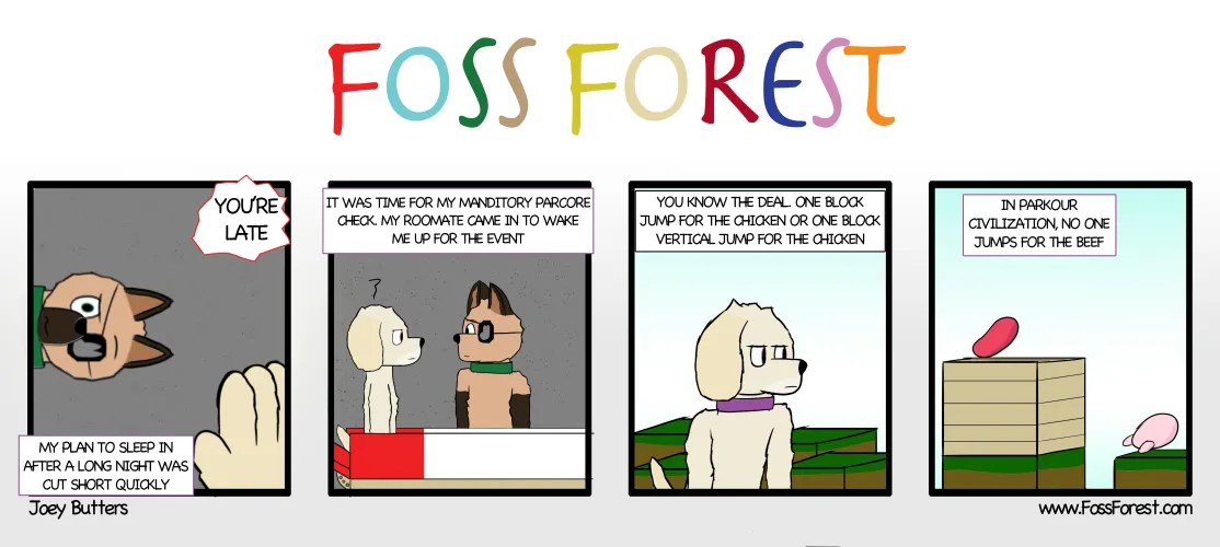 Thumbnail Discover 'No one goes for the beef' by FossForestComic