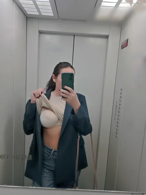 Thumbnail Milfie Moments: Elevator Selfies by Milfa4ka