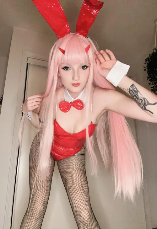 Thumbnail Bunny Zero Two: A Stunning Cosplay | BunnyGirls Category