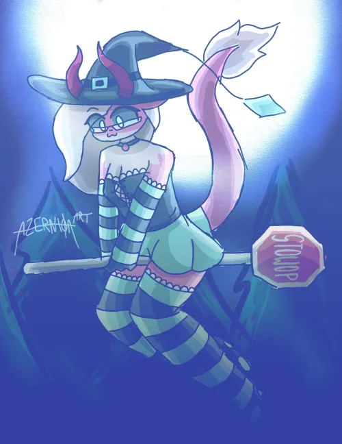 Thumbnail Spooky October Art from AzernionArt: Dive into Furry Realms