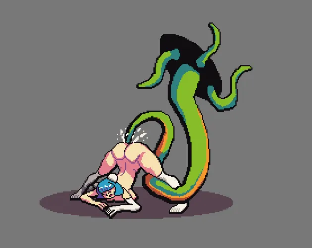 Thumbnail Pixel Art NSFW Debut: First Publication by prantabra in the PixelArtNSFW Category