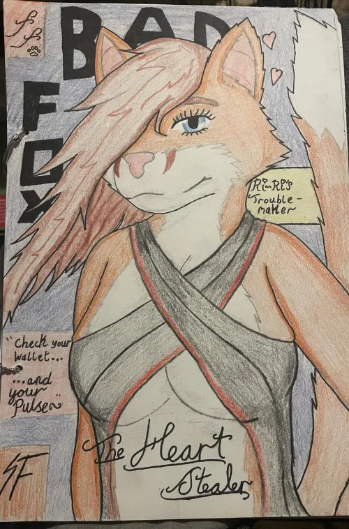 Thumbnail Proud New Face of BadFox Magazines: Femme Sona Art by Wesk-Wildcard