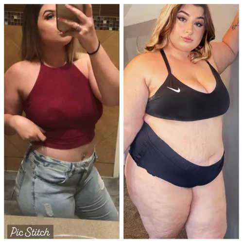 Thumbnail Noticing Weight Gain: Is It That Noticeable? | penelopejadexo | WGBeforeAfter