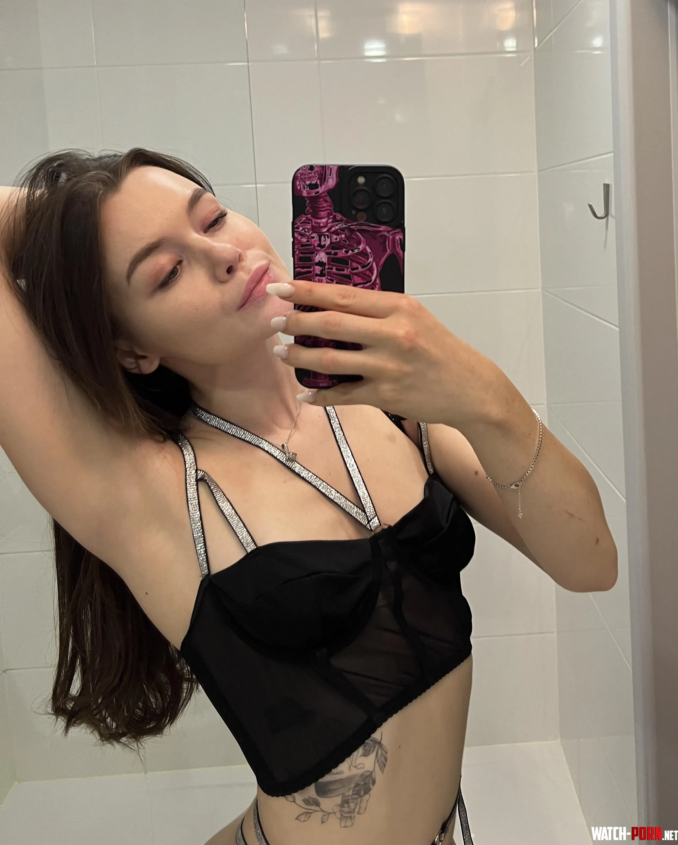 taking sexy selfies through the mirror while youre at work by Sweety__Peach