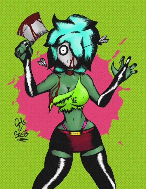 Thumbnail Colorized Chronicles: Serial Killer Zombie Prostitute | Cats_n_Sketchs