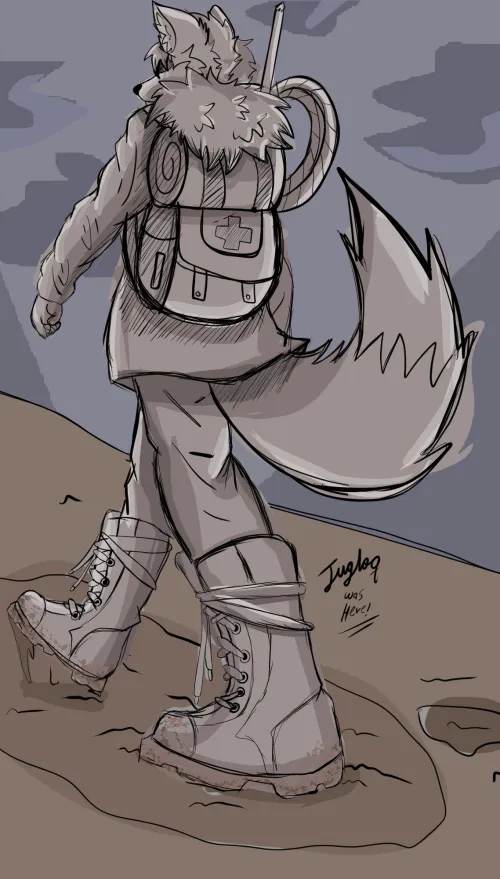 Thumbnail Day 3 Boots: A Long Furry Journey by JugloqWasHere