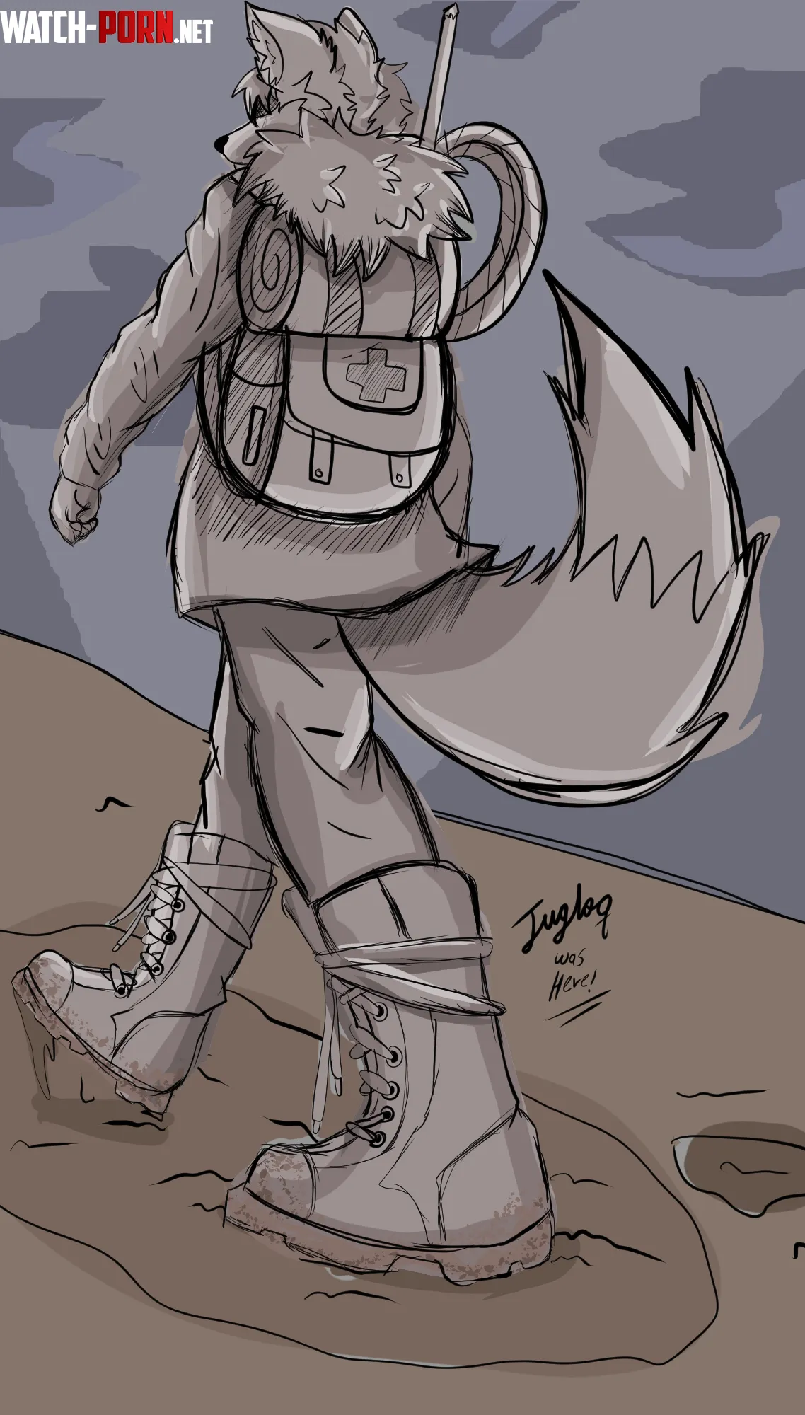 definitely a long roadnDay 3 Boots by JugloqWasHere