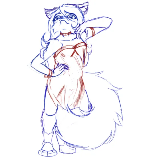 Thumbnail Loving My Commission: Furry Admiration by NorvelArt