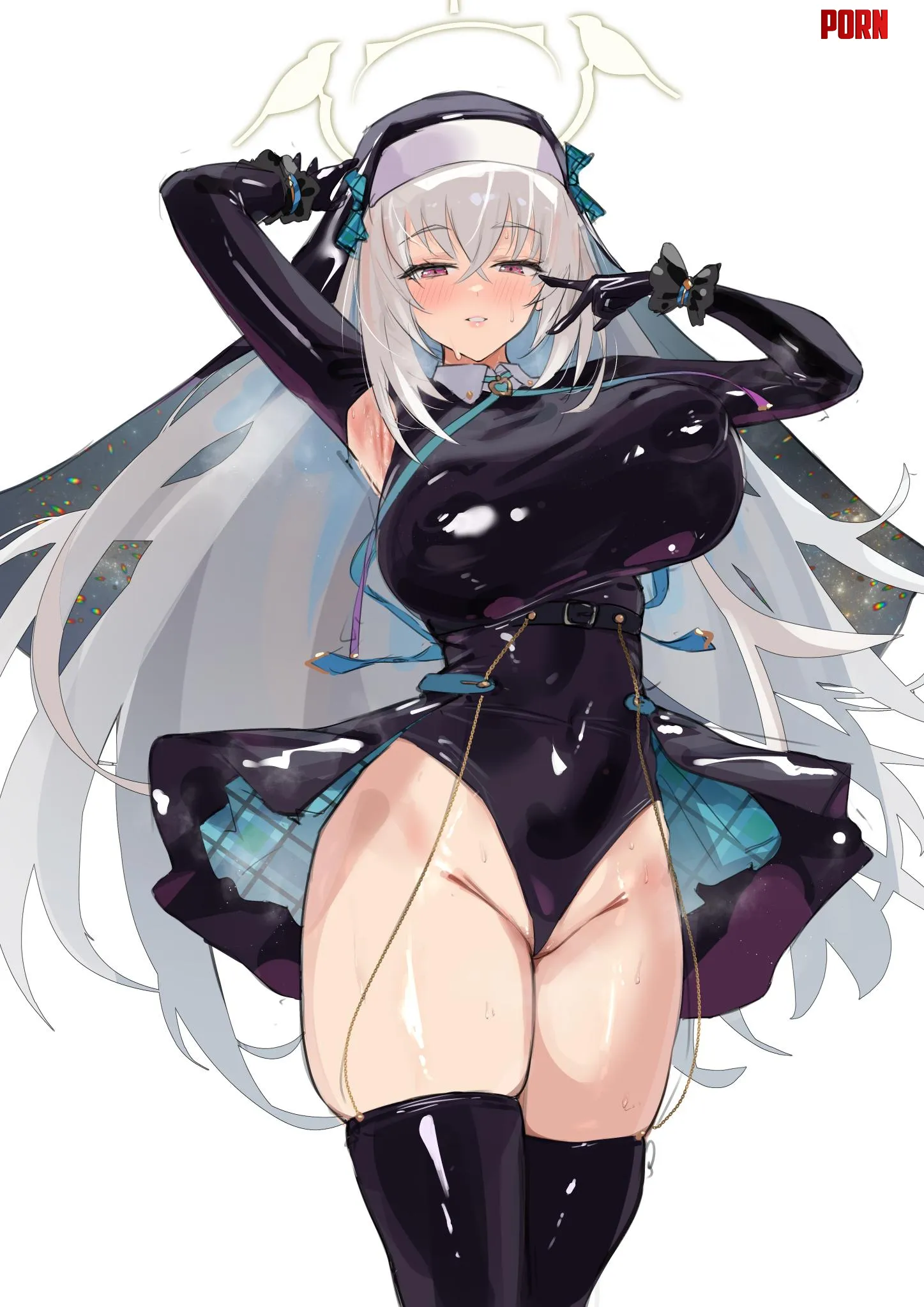 Sakurako Utazumi Blue Archive by CheetahSperm18