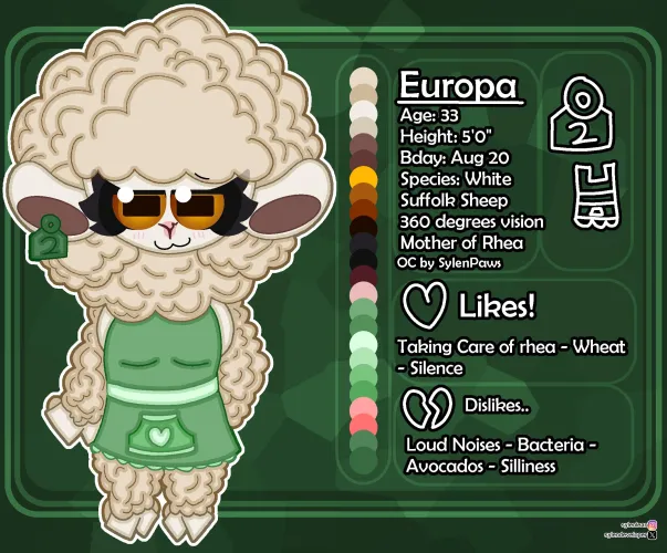 Thumbnail Artwork 265 Europa by SylenLean: Detailed Furry Creation
