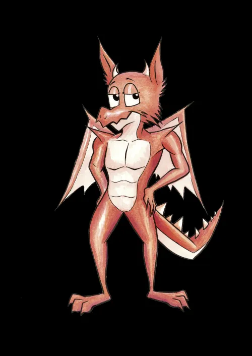 Thumbnail Buff Derg Sugi Ando by Adventurous_Ice5035: Powerful Furry Character