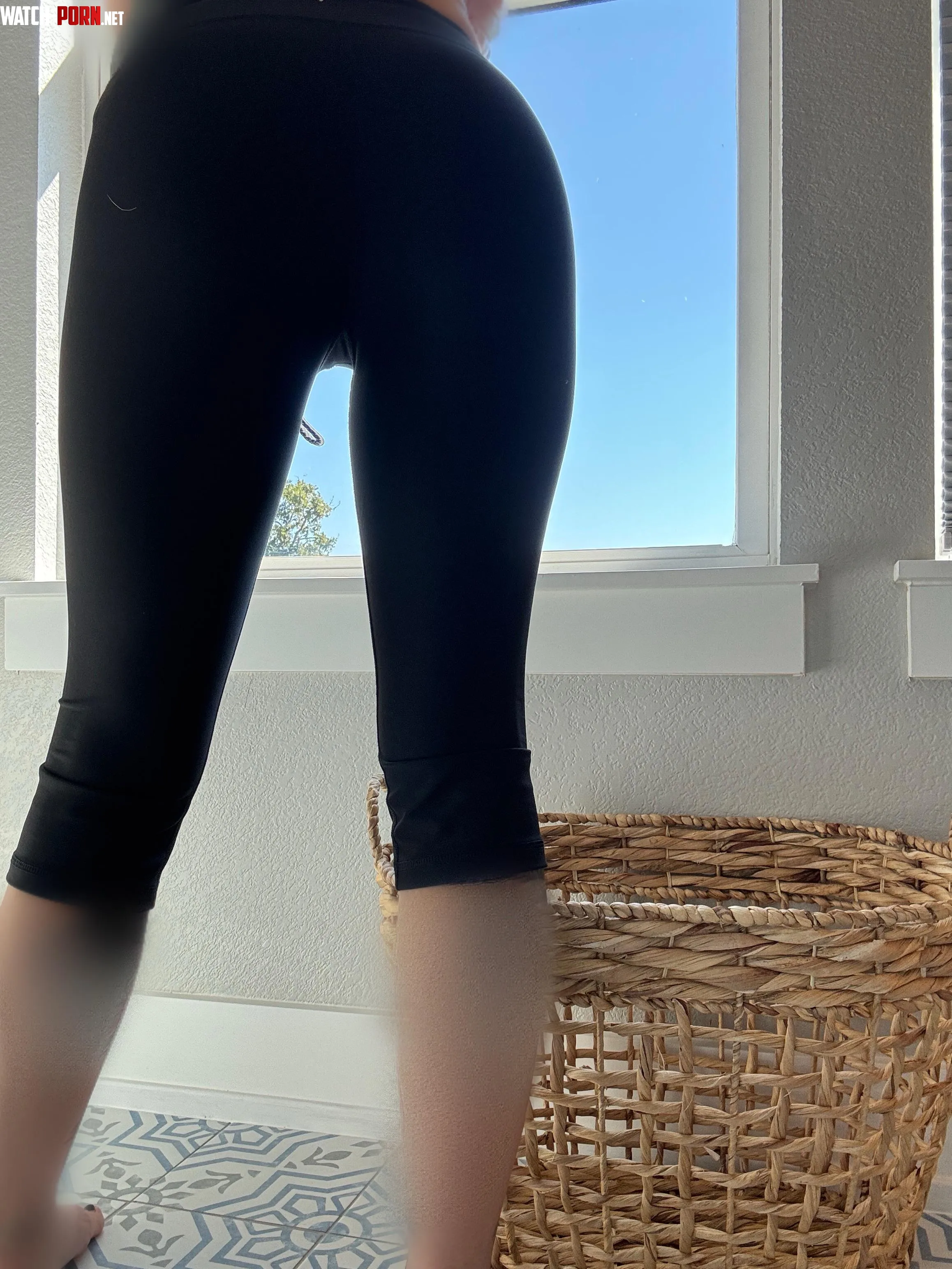 Classic black yoga pants for the win  by Ok_Confidence2334