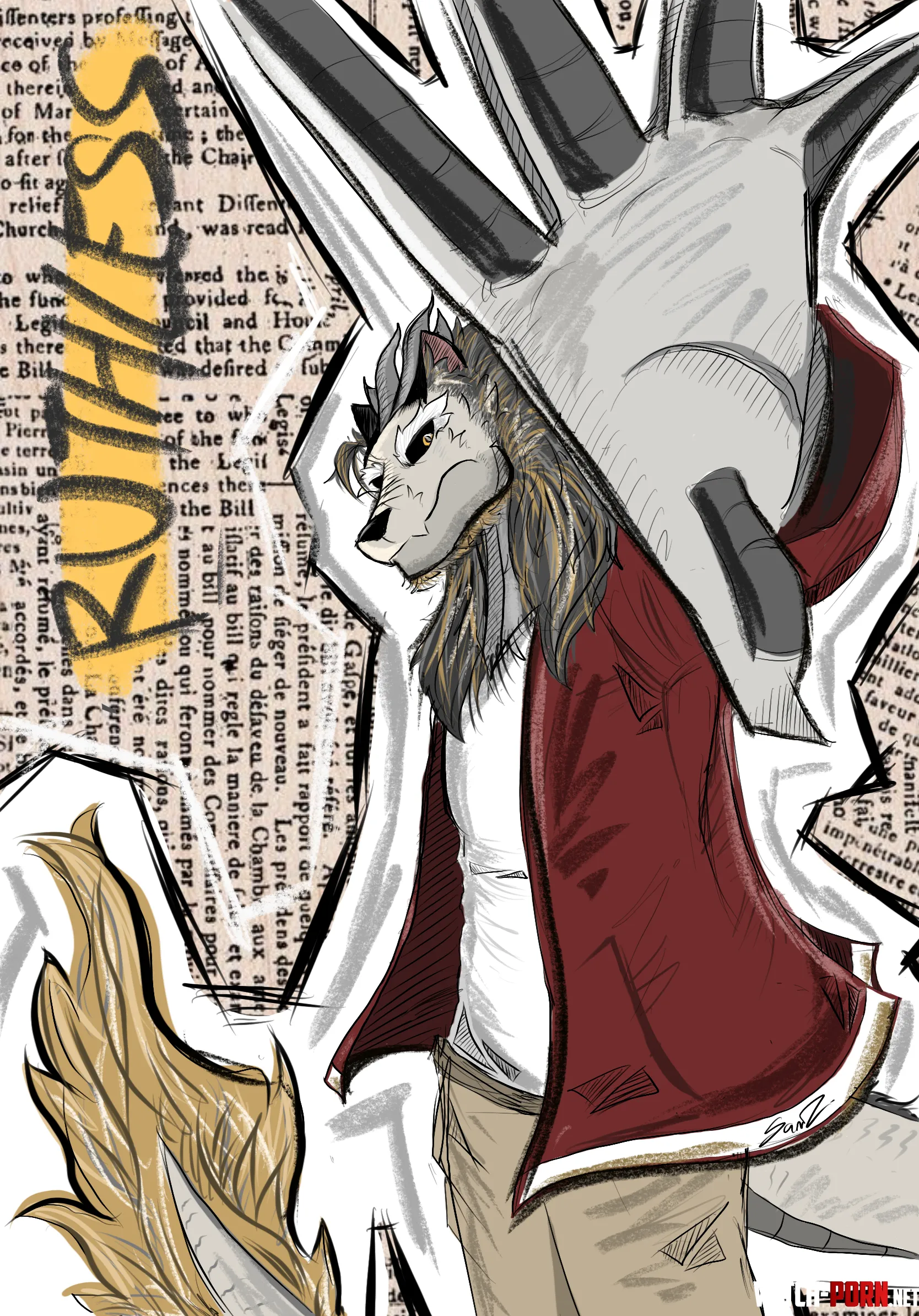 How was was your life as a youngster Art by me  by SamzArtz