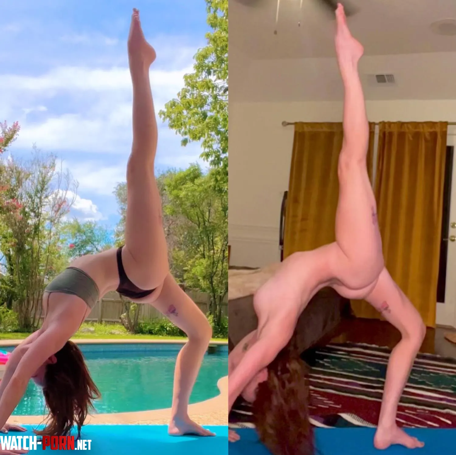 On and off yoga style  by Littlekaitt