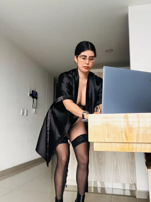 Thumbnail Imagining biancasoffice: Work-From-Home Temptations | Secretary