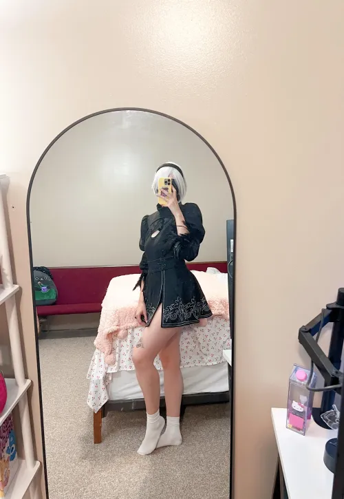 Thumbnail autumnreignshere is Mesmerizing as 2B | cosplaygirls