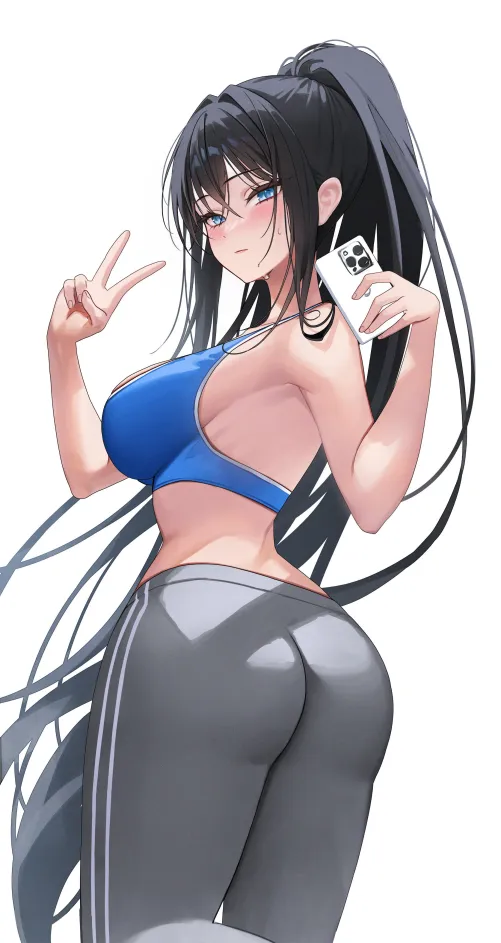 Thumbnail Gym Selfie by CheetahSperm18 | Delving into thighdeology