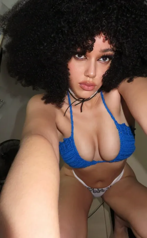 Thumbnail Making Blue Your Favorite Color with Angel_Yumeko | HotBlackChicks