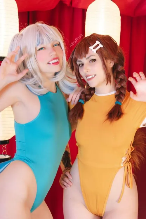 Thumbnail AlixxRosa and Murrningglow Deliver: Korone and Gura's Unforgettable Cosplay