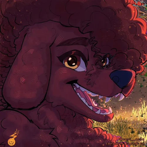 Thumbnail Dog Friend Dog Art by Ceriarts - Furry Creation by Kaelzadas