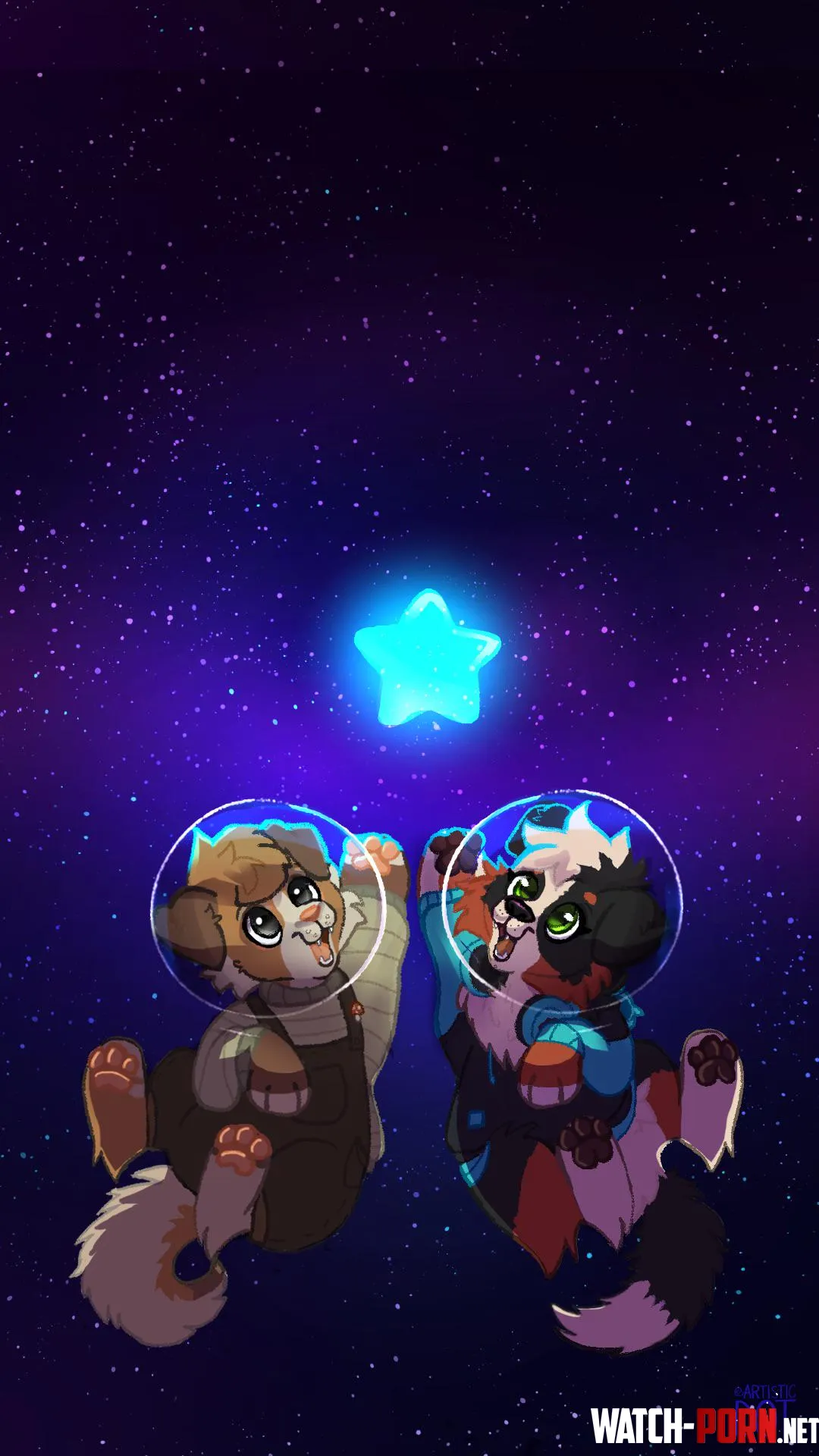 Reaching the brightest star together  by artisticdotuwu