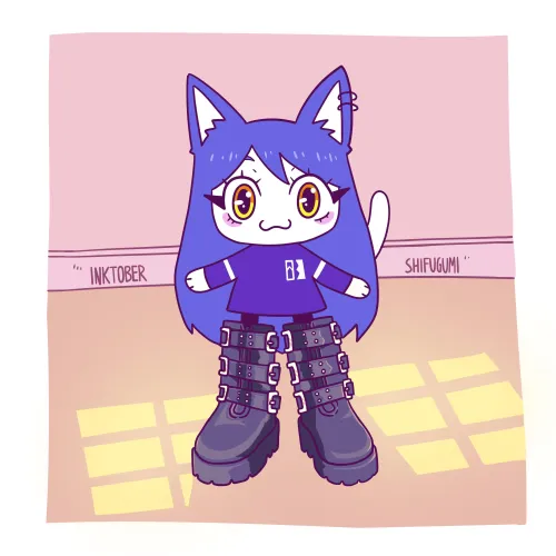 Thumbnail Inktober 03: Boots Art by shifugumi - Furry Creation