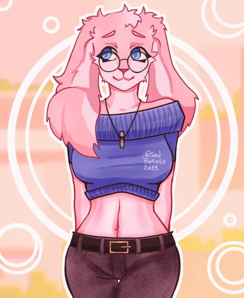 Thumbnail Adding Glasses to Every Character by sadpotatocatt: Artistic Furry Style