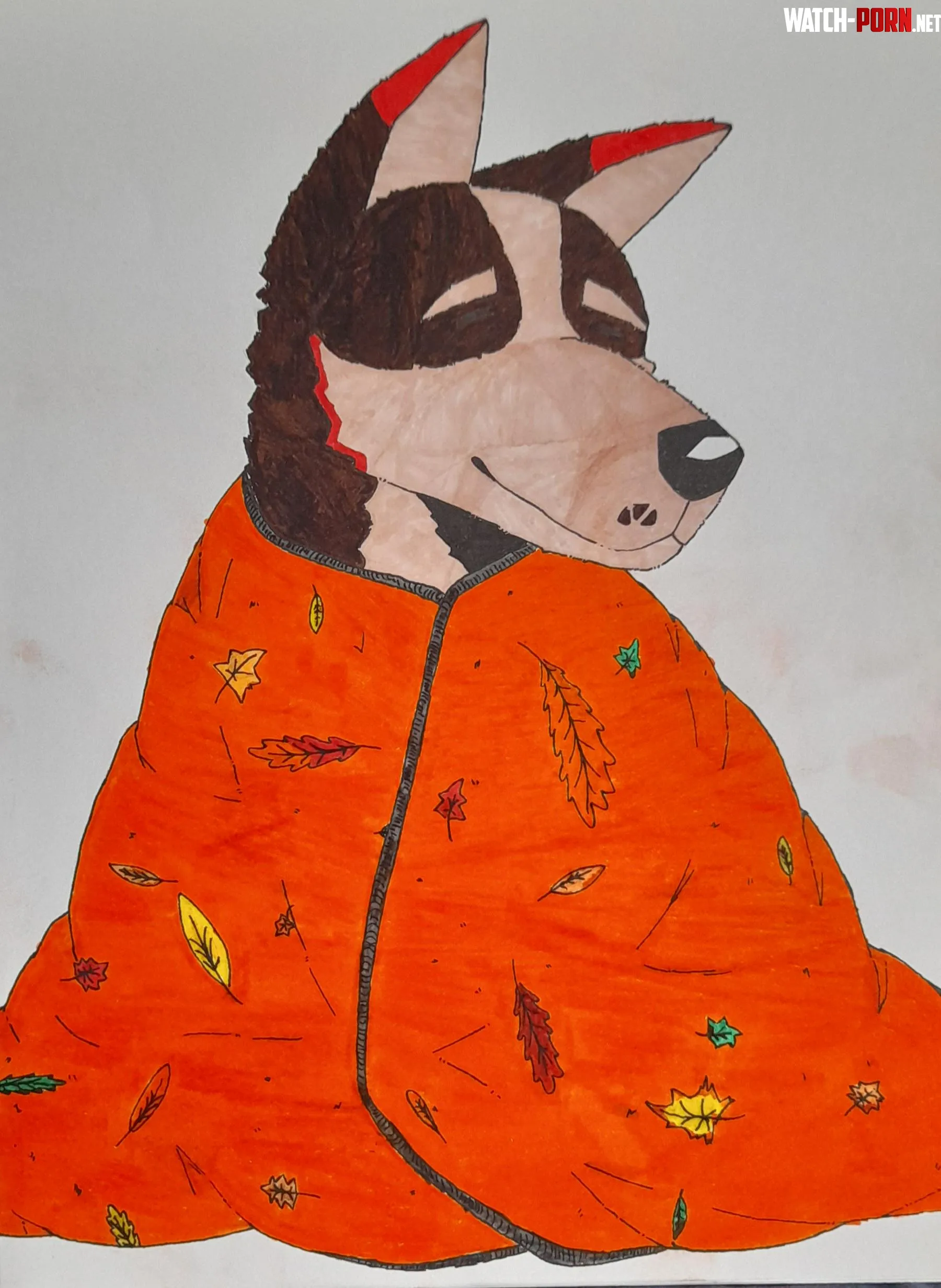 Im warming up for fall art by me by Bingbooog