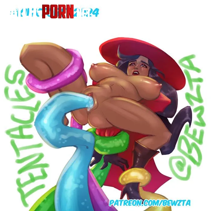 Kinktober2024 Carmen Sandiego Tentacles Bewzta  by Bewzta